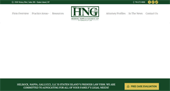 Desktop Screenshot of hnglaw.com
